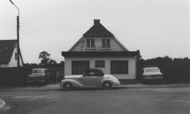 Huset på Engløkke med den tidligere slikbutik